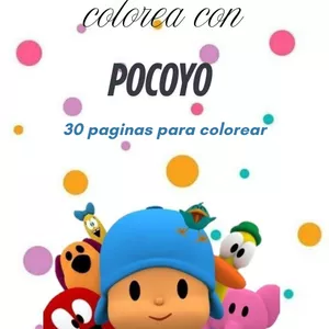 Imagen de portada para Ebook Colorea con pocoyo