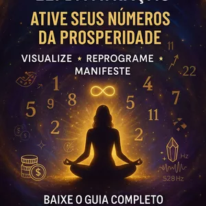 Imagem de capa para o Ebook Numerologia e Lei da Atração: Como Atrair Prosperidade