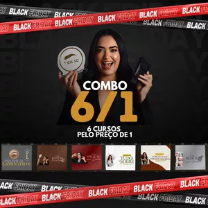 Imagem de capa para o Curso online Combo 6x1 - Mentorias - Grupo de Alunas - Materiais