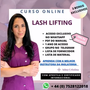Imagem do curso Lash Lift & Tinta