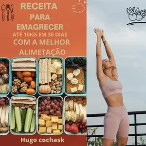 Imagem de capa para o Ebook Receitas para você emagrecer e deixar seu dia a dia melhor.