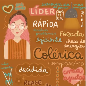 Imagem de capa para o Ebook Artes Inspiracionais para Mulheres Coléricas