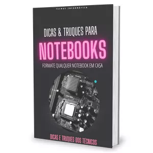Imagem de capa para o Ebook DICAS &amp; TRUQUES para formatar seu notebook