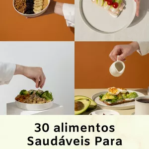 Imagem de capa para o Ebook Receitas para emagrecer em 30 dias 