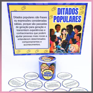 Imagem de capa para o Ebook Ditados populares - lata