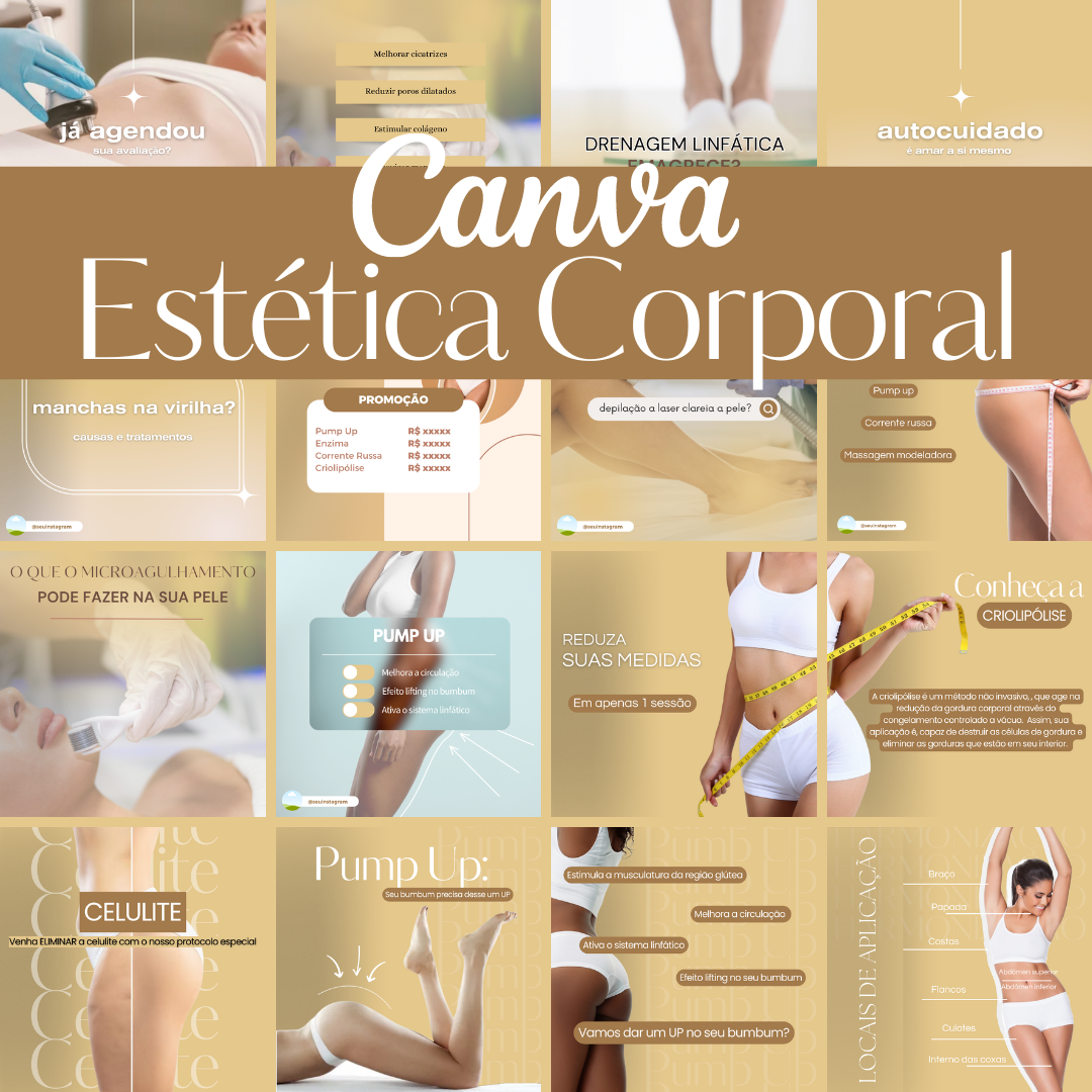 Imagem do curso CANVA ESTÉTICA CORPORAL