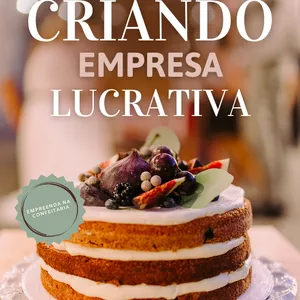 Imagem de capa para o Ebook Ebook - Empreendendo na confeitaria