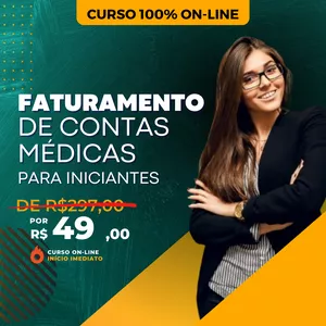 Imagem de CURSO - Faturamento de Contas Médicas para Iniciantes criado por Daniela de Oliveira - Treinamentos Corporativos na hotmart