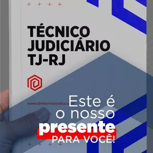 Imagem de capa para o Curso online Curso Completo 100% online para Técnico Judiciário TJRJ