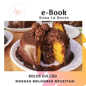 Imagem de capa para o Ebook Bolos Vulcão