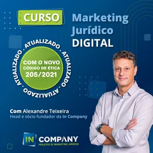 Imagem de capa para o Curso online MARKETING JURÍDICO DIGITAL - Como Planejar, Implementar, Manter e Avançar o seu projeto para o próximo nível
