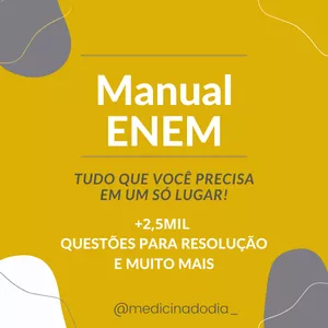 Imagem de capa para o Ebook Manual Enem