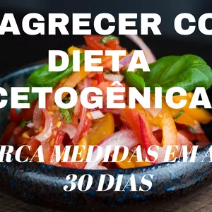 Imagem de capa para o Ebook Ebook sobre dieta cetogênica