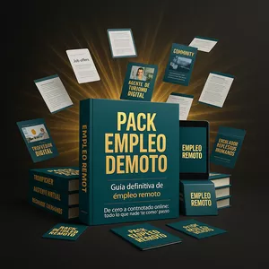 Imagen de portada para Ebook INICIATE EN EL EMPLEO REMOTO! PACK COMPLETO +ESPECIALIDADES + BONOS+RETO 