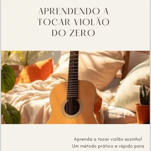 Imagem de capa para o Ebook APRENDA A TOCAR VIOLÃO DO ZERO 