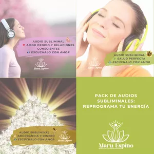 Imagen de portada para Curso online Pack de Audios Subliminales: Reprograma tu Energía