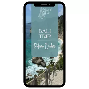 Imagem de capa para o Ebook Roteiro Bali 15 dias