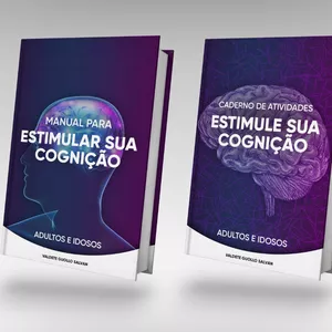 Imagem principal do produto Ebook - Manual Para Estimular Sua Cognição - Adultos e Idosos