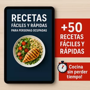 Imagen de portada para Ebook 50 Recetas en 15 Minutos - Cocina Rápido, Fácil y Sin Estrés