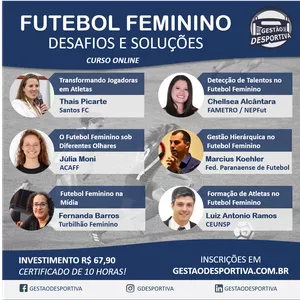 Imagem principal do produto Futebol Feminino: Desafios e Soluções