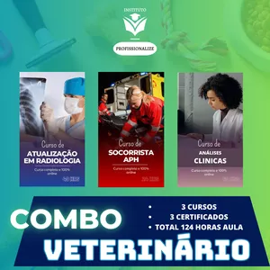 Imagem de capa para o Curso online Combo para Alunos de Auxiliar Veterinário