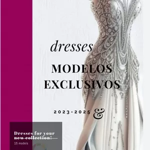 Imagem do curso Modelos para confeccionar vestidos de festa bordado.