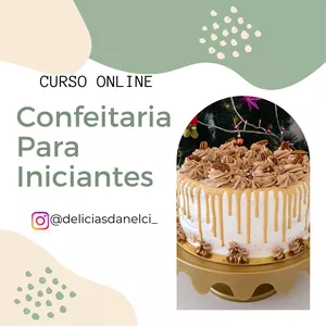 Imagem de capa para o Curso online Confeitaria para Iniciantes 
