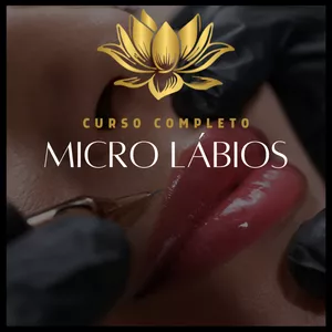 Imagem de capa para o Curso online  Curso de Micropigmentação Labial