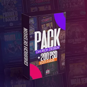 Imagem de capa para o Curso online Pack de artes para igreja 4.0