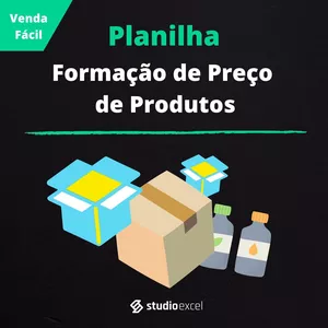 Imagem de capa para o Curso online Planilha Formação de Preço de Produto