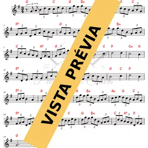 Imagem de capa para o Ebook 🎼 Jesus alegria dos homens - 476 - Bach - Tutorial Partitura e Teclado Fácil