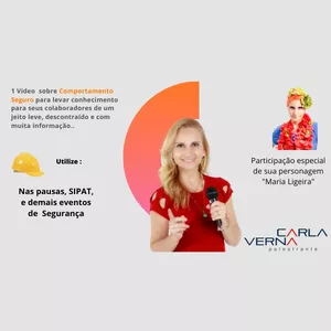 Imagem de capa para o Curso online Palestra Gravada Comportamento Seguro