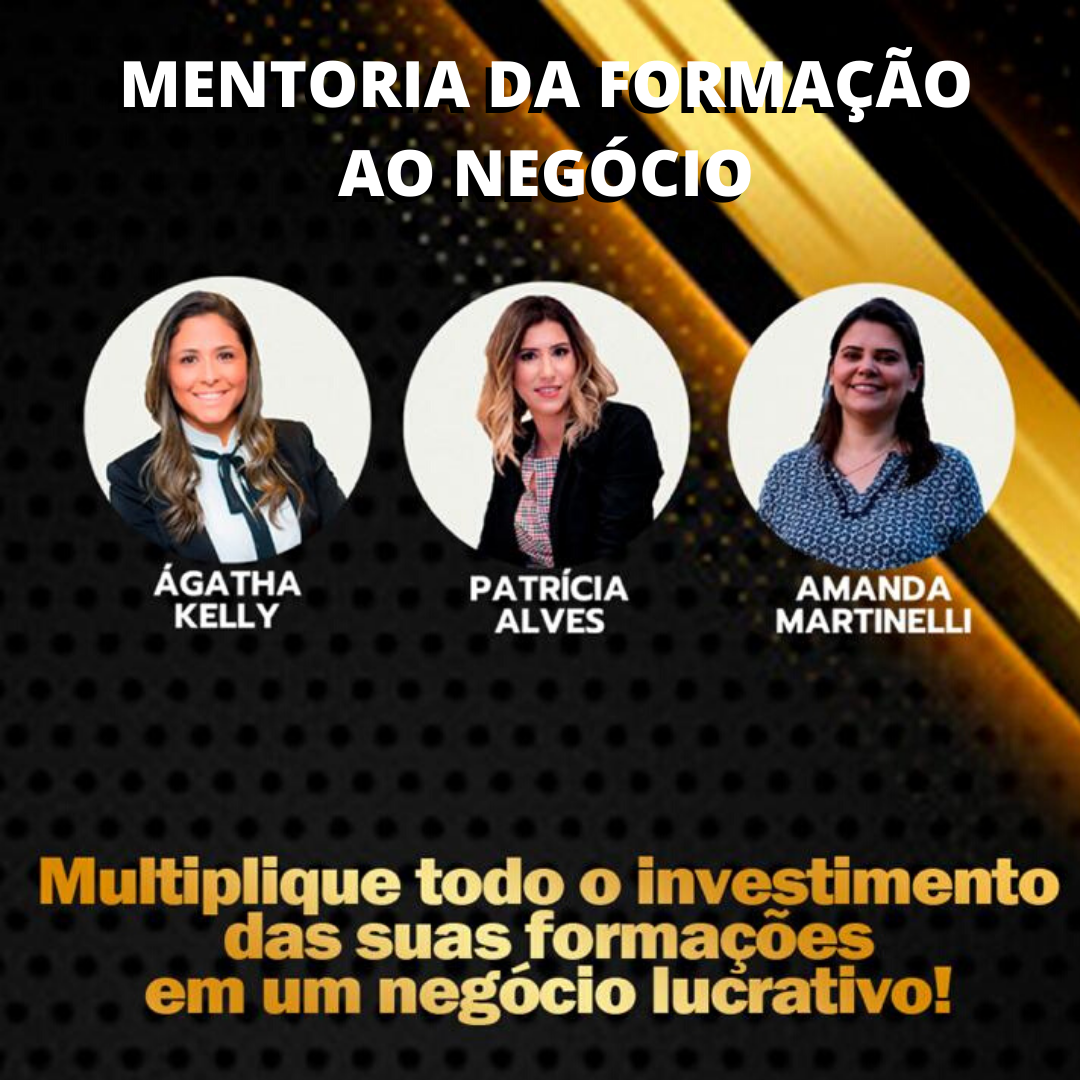 Imagem de Mentoria da Formação ao Negócio criado por PATRICIA ALVES PEREIRA na hotmart