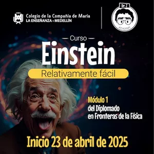 Imagen de portada para Curso online Einstein, relativamente fácil