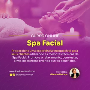 Imagem de Curso de Spa Facial criado por IP Educacional na hotmart