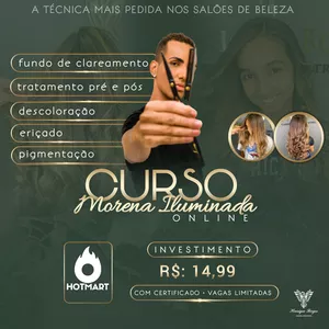Imagem de capa para o Curso online Morena iluminada - curso on-line 