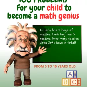 Cover image for Ebook 1000 PROBLEMS FOR YOUR CHILD TO BECOME A MATH GENIUS