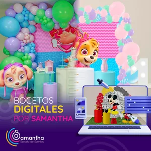 Imagen de portada para Curso online Bocetos Digitales por Samantha