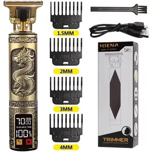 Imagem de capa para o Curso online Maquina De Barbear Visor LCD Led Dragão Buda Homem Caveira Metal Vintage Acabamento Cabelo Barba Aparador De Pelos Corpo