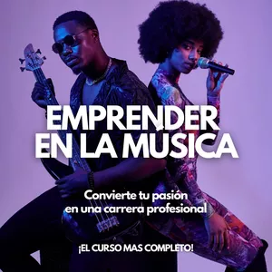 Imagen de portada para Curso online Emprender en la música