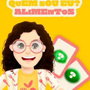 Imagem de capa para o Ebook JOGO QUEM SOU EU? CARA A CARA DOS ALIMENTOS