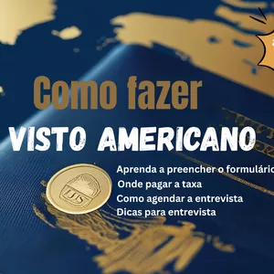 Imagem do curso Como fazer visto americano de turista