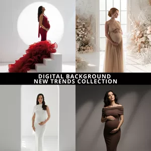 Cover image for Ebook DIGITAL BACKGROUND - NEW TRENDS COLLECTION