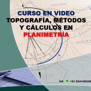 Imagen de portada para Curso online TOPOGRAFÍA: MÉTODOS Y CÁLCULOS EN PLANIMETRÍA