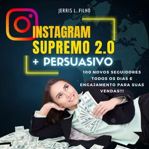 Imagem de capa para o Ebook Instagram Supremo 2.0 + Persuasivo 