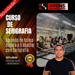 Imagem do curso Curso de Online de Serigrafia