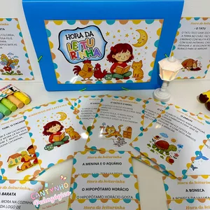 Imagem de capa para o Ebook 📚✨Hora da Leiturinha 💖