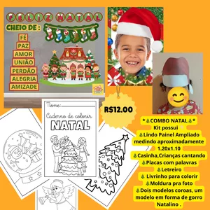 Imagem de capa para o Ebook Combo Natal