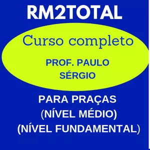 Imagem de capa para o Curso online Curso Completo para o Concurso de Praças RM2 SMV da Marinha (Níveis médio e fundamental)
