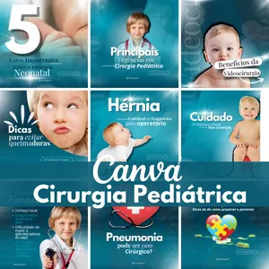 Imagem do curso CANVA CIRURGIA PEDIÁTRICA 